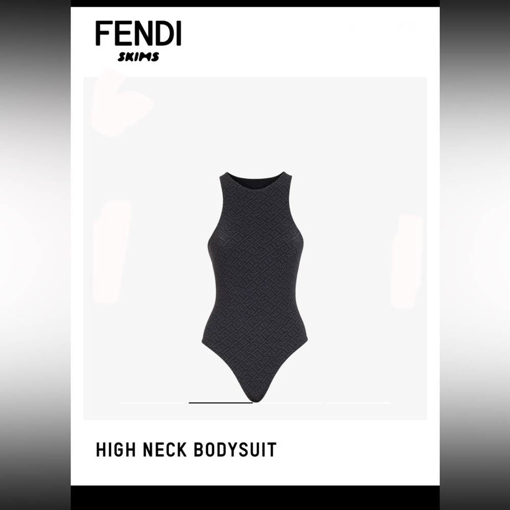 Fendi x SKIMS High Neck bodysuit, size S